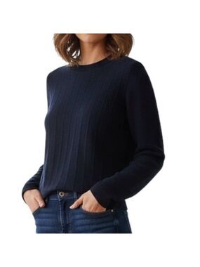 Sandro Navy Blue Jumper Sweater Size 3 or Large